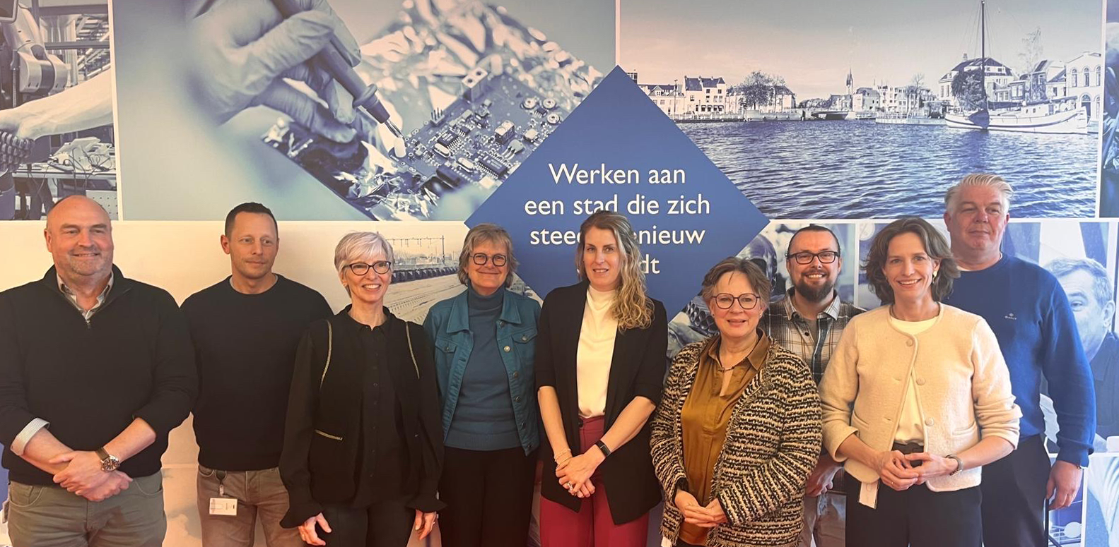 Werkbezoek van staatssecretaris Vicky Maijer]